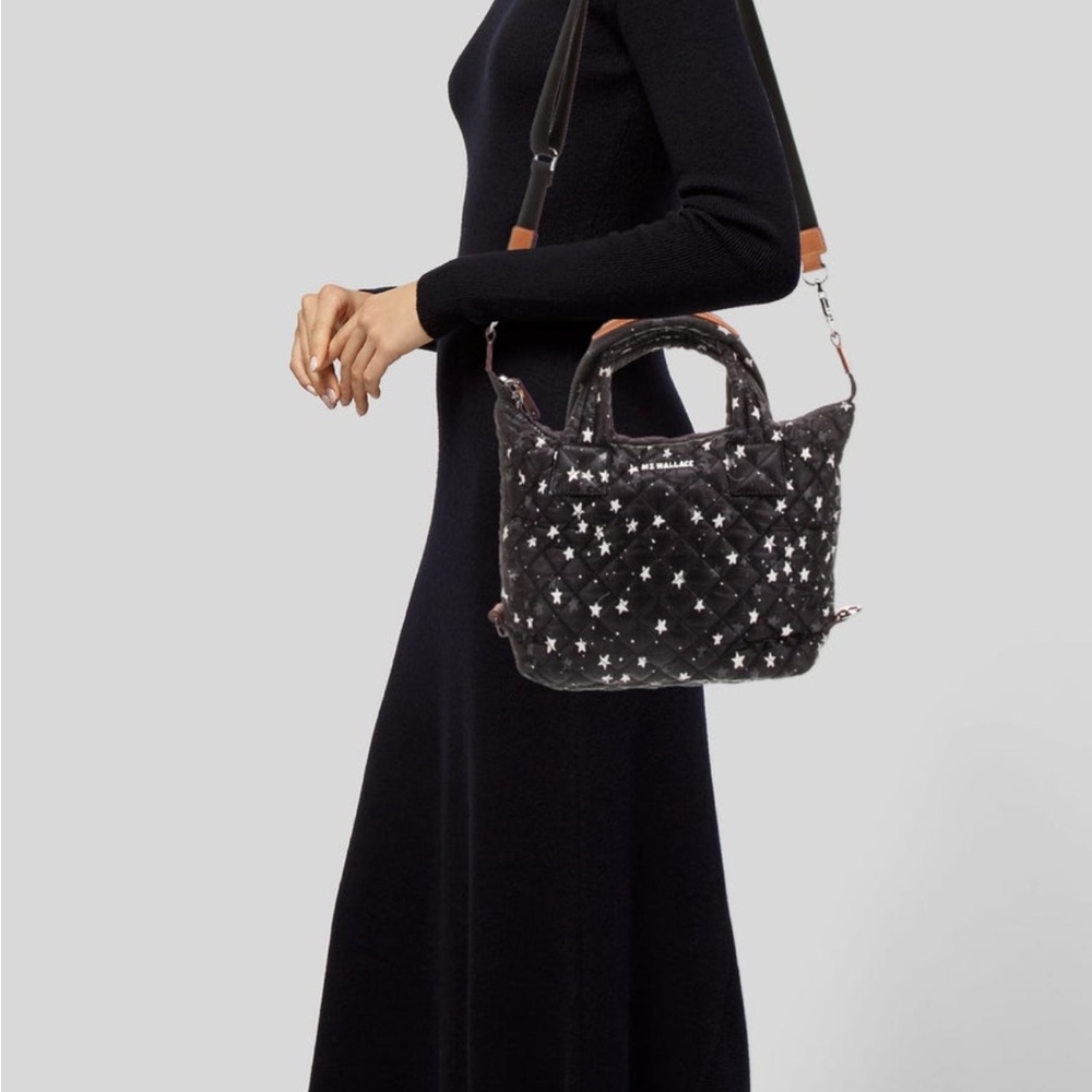 MZ Wallace Black Quilted Star Bag - Picture 7 of 7